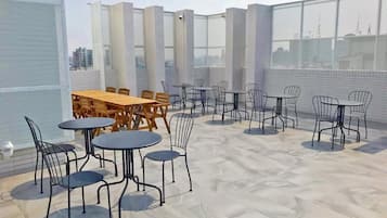 Terrasse sur le toit