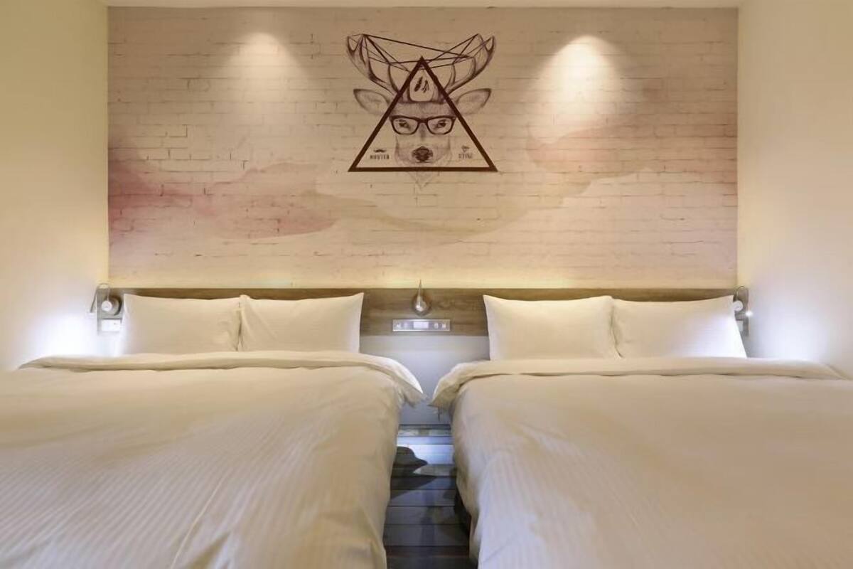 Individually decorated, individually furnished, desk, blackout curtains