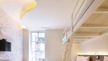 Design-Zimmer | Individuell dekoriert, individuell eingerichtet, Schreibtisch