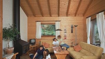 Fernseher, Kamin