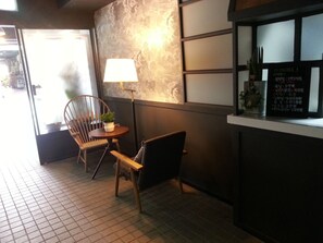 Zona de estar del vestíbulo