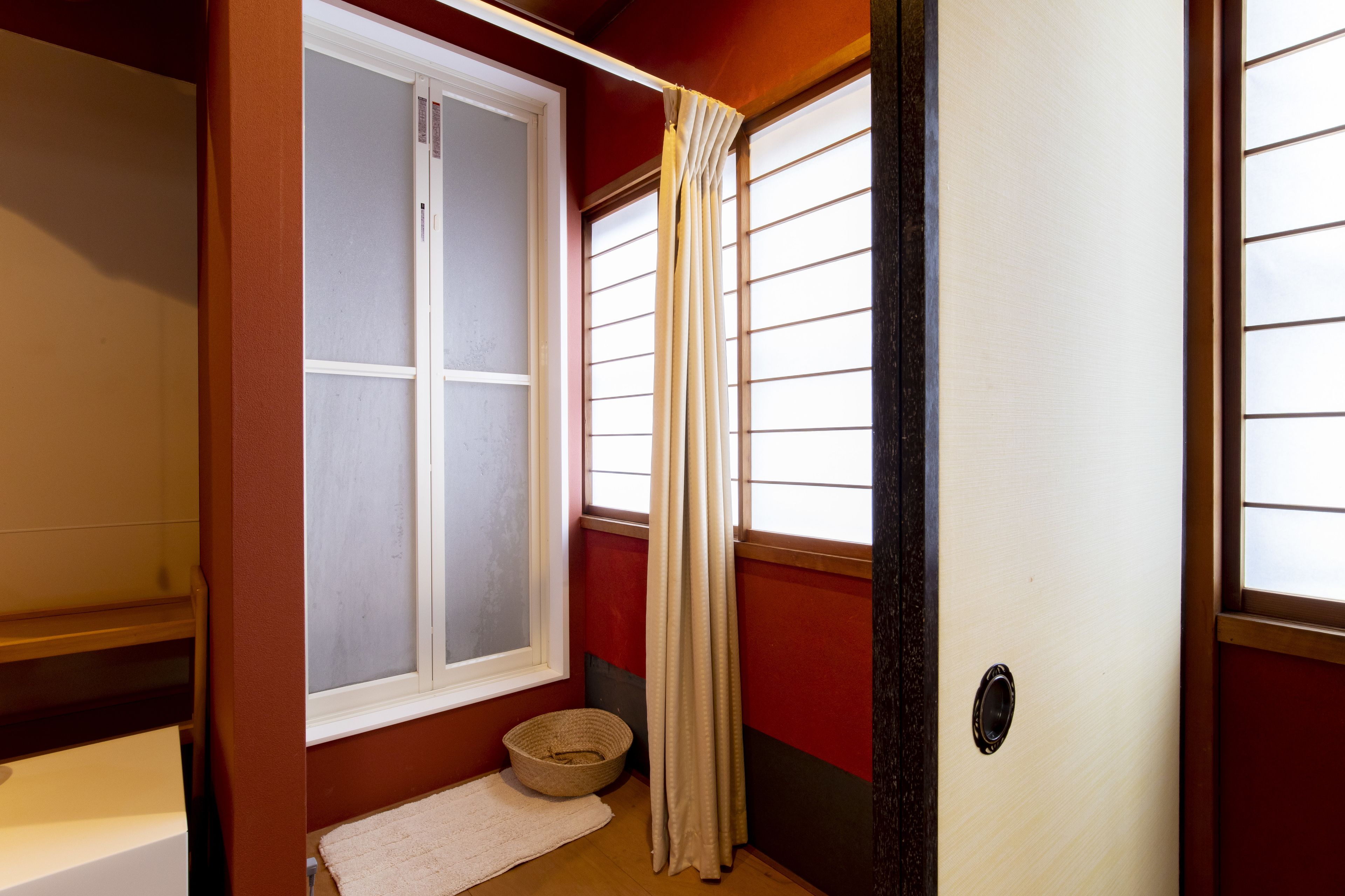 Traditional-Zimmer, eigenes Bad (Japanese Style Room 2F for 4 People) | Badezimmer