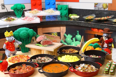 Free daily buffet breakfast. LEGOLAND Japan Hotel