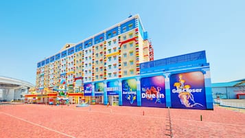 Façade de l’hébergement