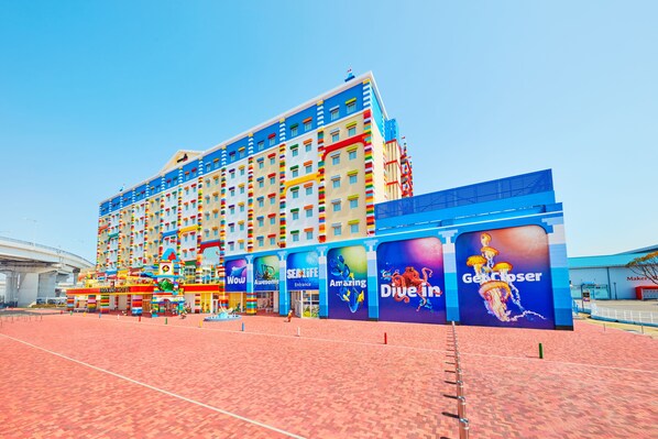 Façade de l’hébergement