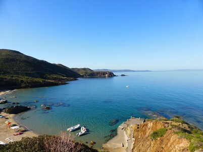 Holiday apartment full of character and charm mountains beaches Sardinia south.