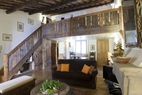 LA GENSOLA - Elegant loft on two levels - Tiberina-Trastevere island 