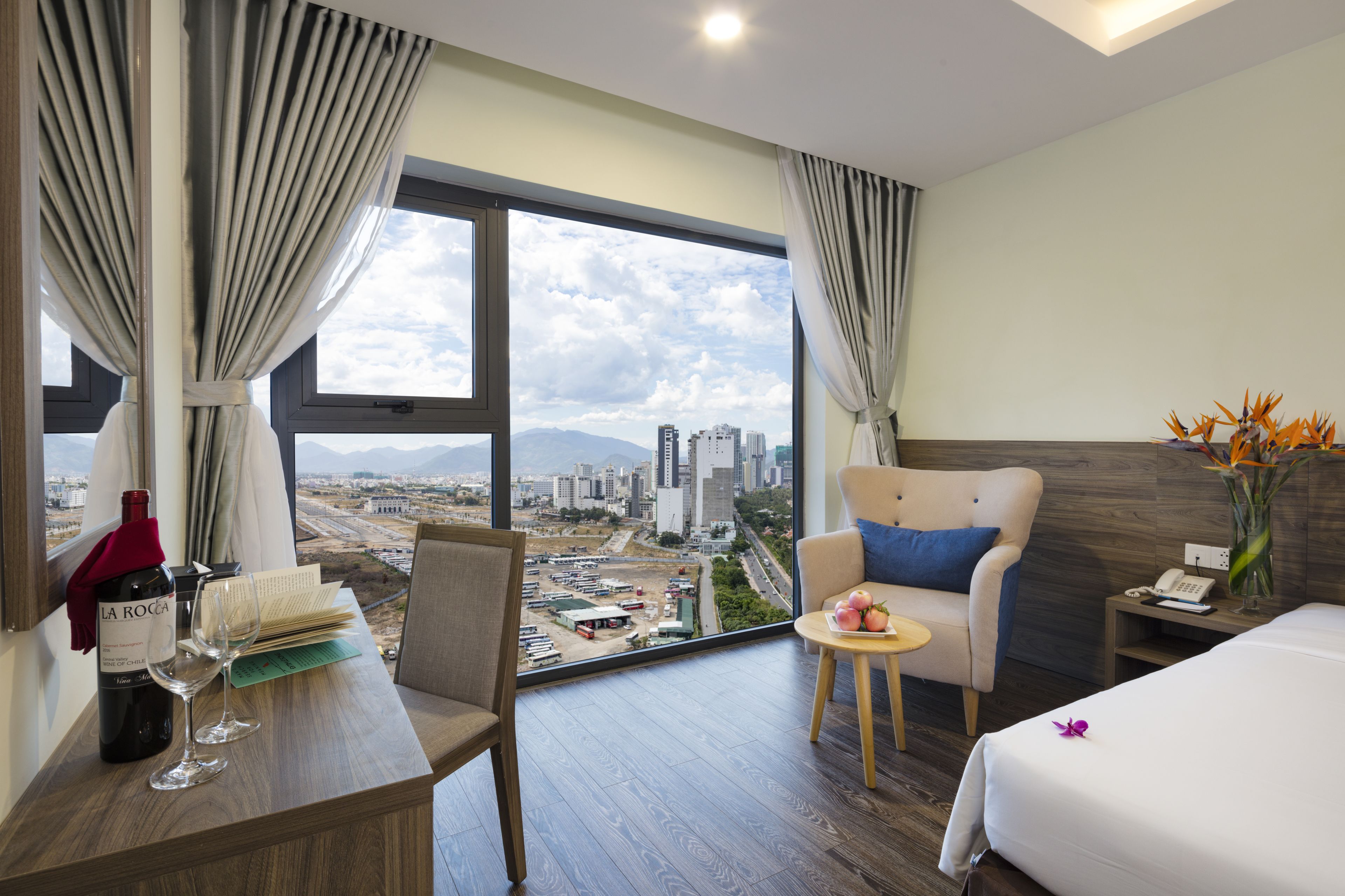 superior double or twin room, city view | view from room