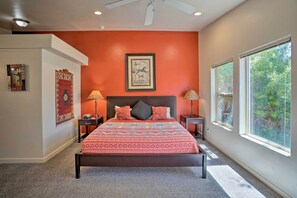 3 bedrooms, iron/ironing board, internet, bed sheets