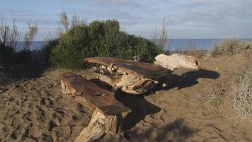 Una spiaggia nelle vicinanze