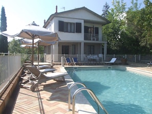 Pool - Villa il Castagno - Three Bedroom Villa, Sleeps 11 (Val Canina)