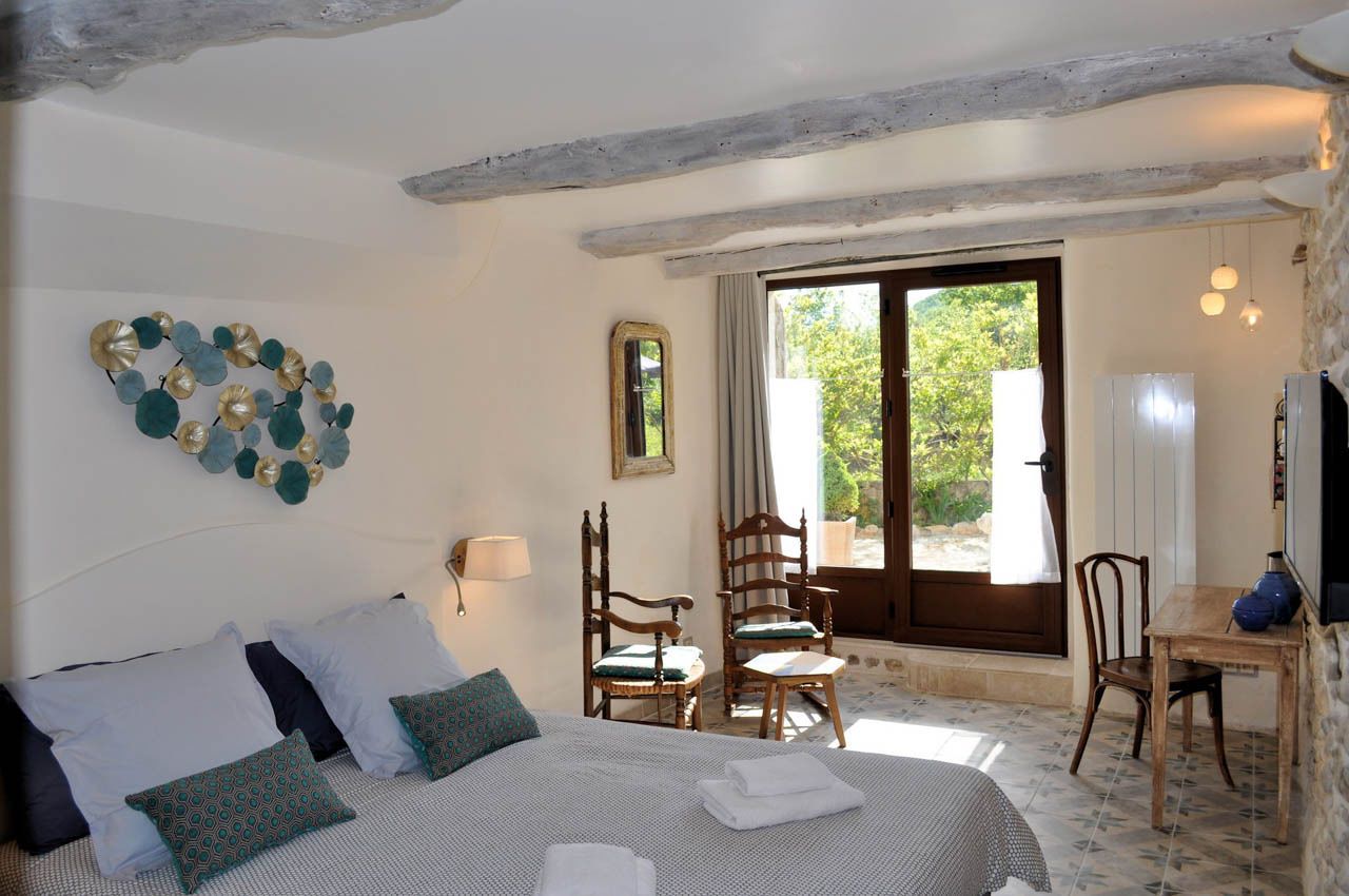 Doppelzimmer (Pagnol) | Hochwertige Bettwaren, Minibar, Schreibtisch, kostenlose Babybetten