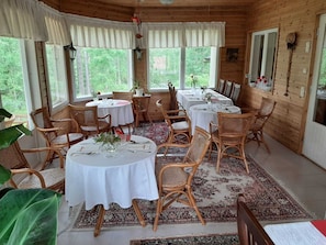 Comfort Suite, 1 Bedroom, Sauna (Melaselka) | Terrace/patio - Möhkön Rajakartano (Ilomantsi)