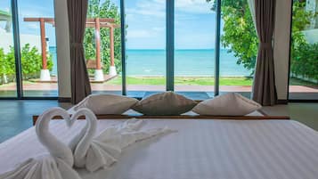 Luxury Beach Front Villa | Vista desde la habitación