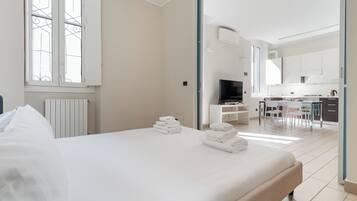 Appartamento con 1 camera da letto, Via Gorani 5 | 2 chambres, décoration personnalisée, ameublement personnalisé, bureau