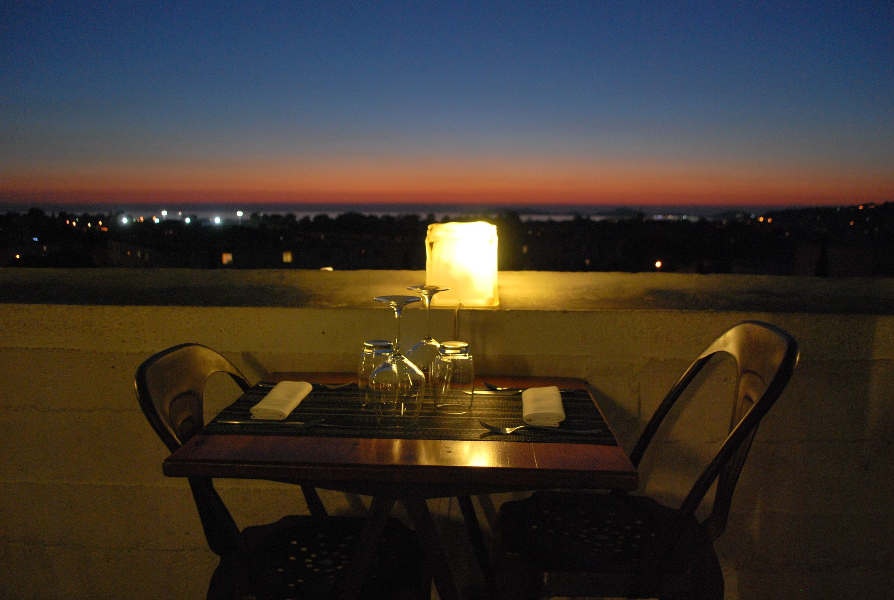 Serveert lunch en diner, Franse gerechten