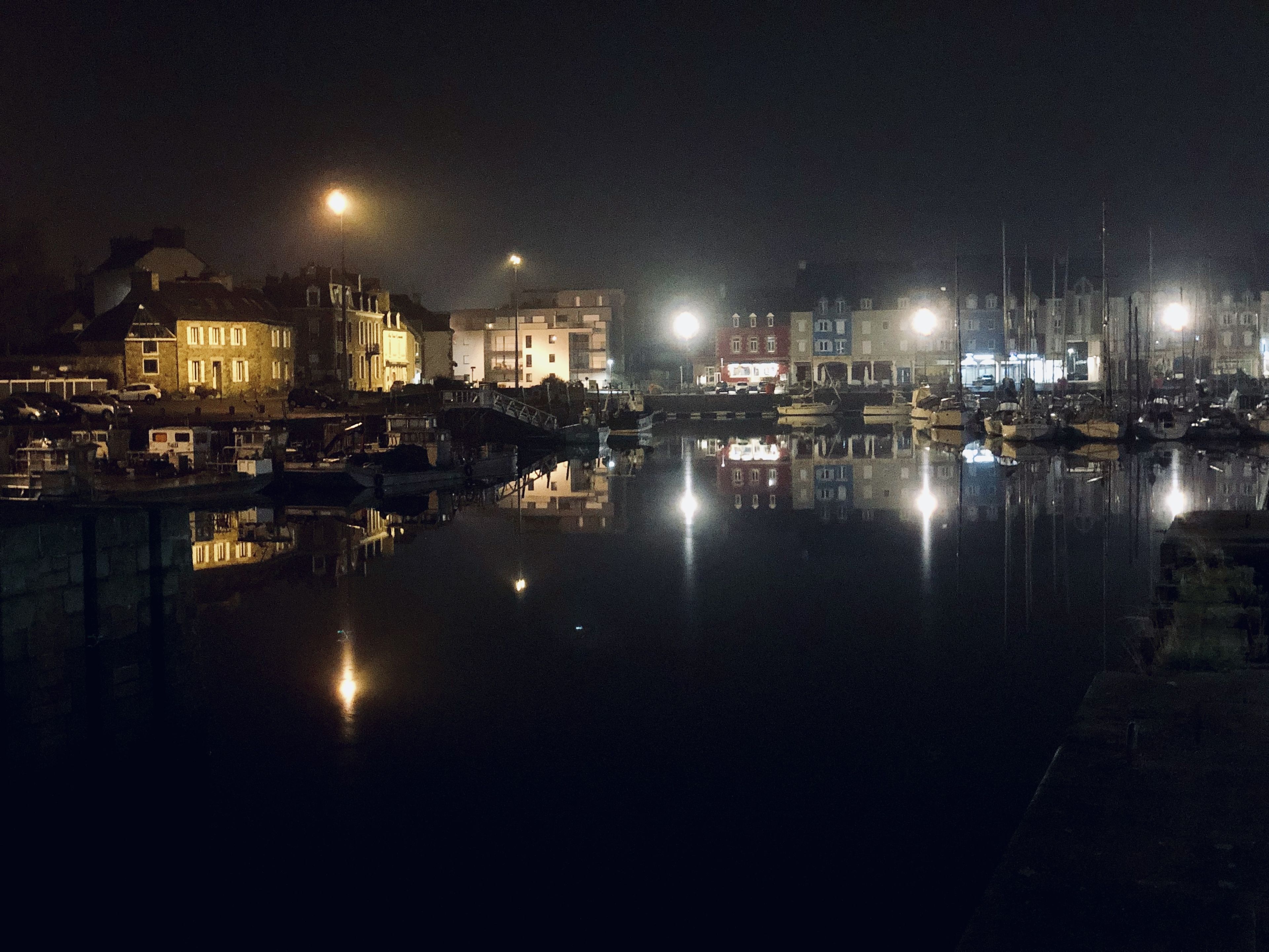 front of property – evening/night