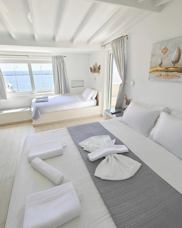 Vierbettzimmer, Meerblick