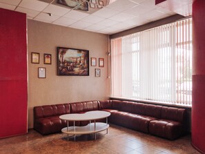 Sala de estar en el lobby