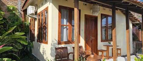 Comfort Quadruple Room, 1 Bedroom, Garden View | Egyptian cotton sheets, premium bedding, pillowtop beds