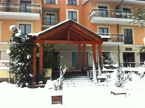 Entrée de l’hébergement