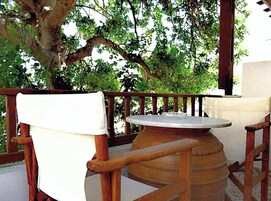 Habitación doble | Terraza o patio