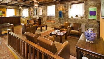 Sala de estar en el lobby