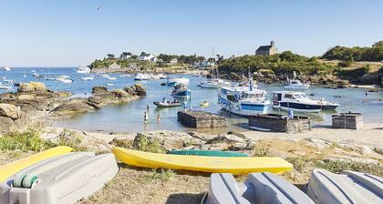 Appartement cosy, 200m plage, parking privé, WiFi