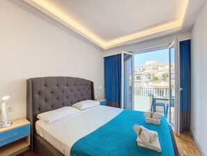 2 camere, ferro/asse da stiro