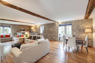 Televisión, chimenea