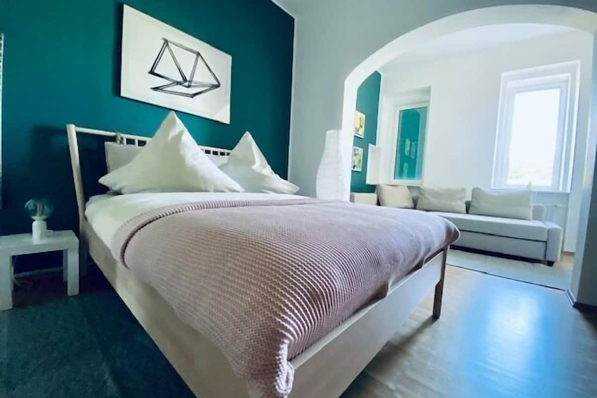 Superior Apart Daire, Özel Banyo (Blau) | 1 yatak odası