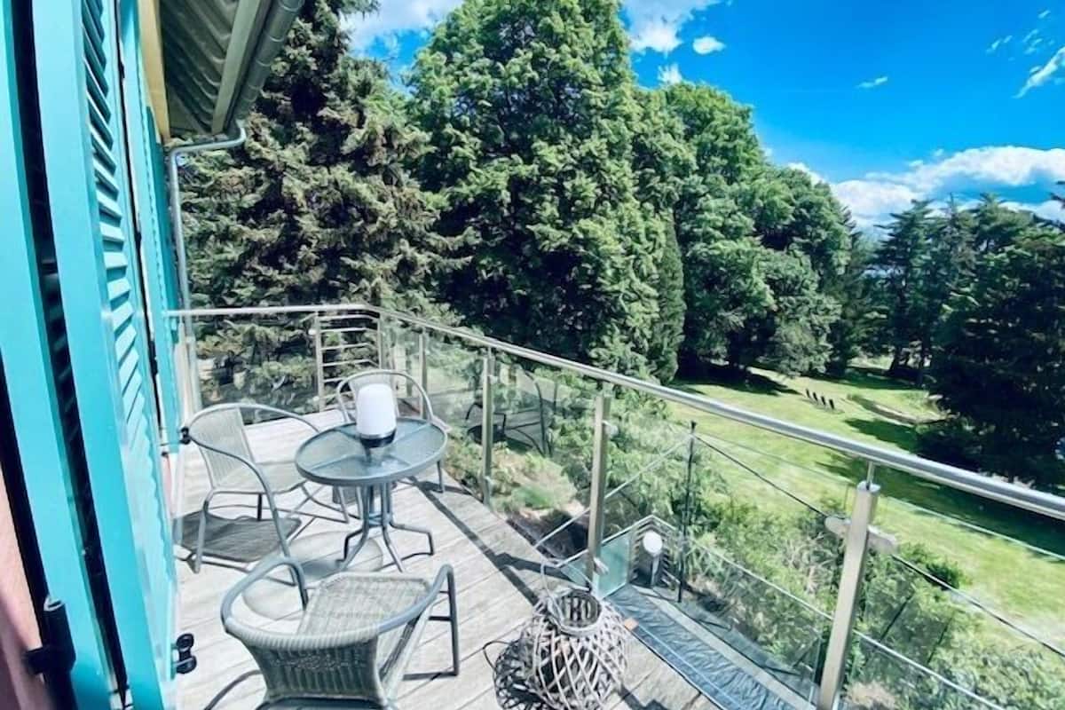 Superior Apart Daire, Özel Banyo (Blau) | Balkon manzarası