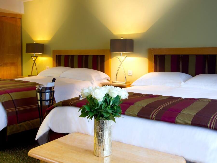 Egyptian cotton sheets, premium bedding, in-room safe, desk