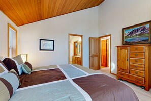 3 habitaciones, tabla de planchar con plancha y acceso a internet