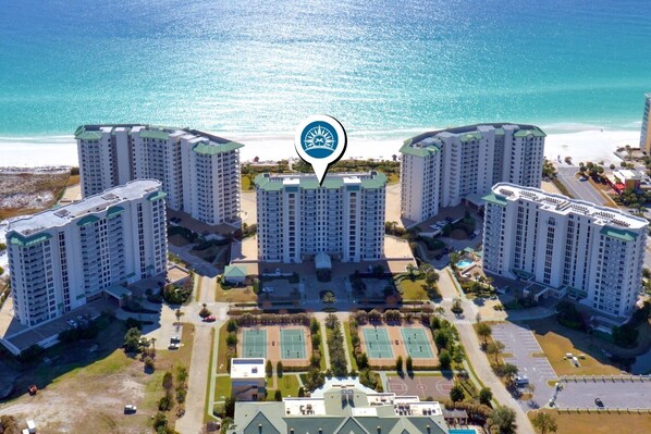 Exterior - Remodeled, elegant beachfront condo w/private balcony! 🐚 (Destin)