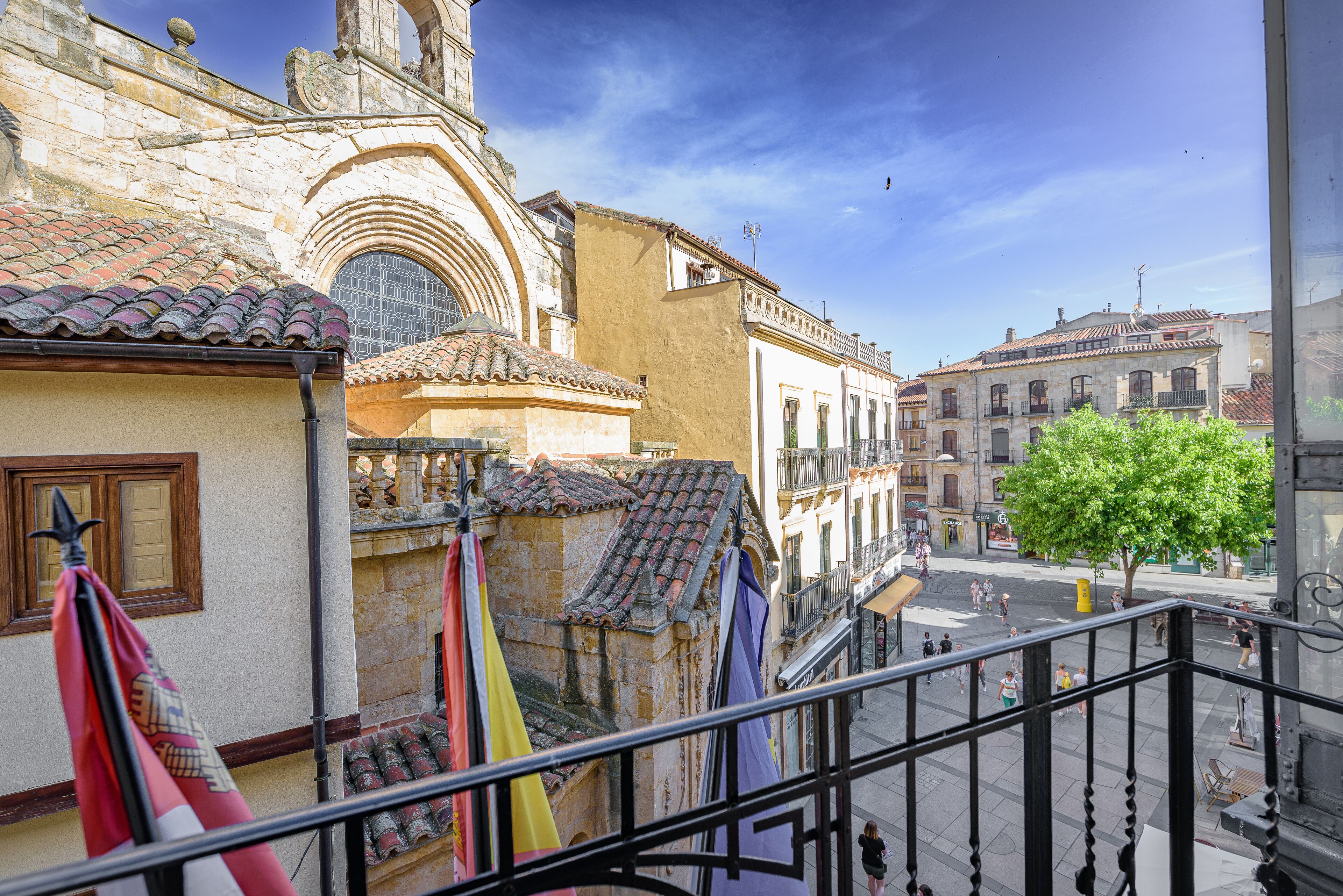 Vistas a la ciudad desde el alojamiento