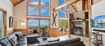 6BR, viste enormi, sala giochi, camino, servizi del club, 1. 5 miglia a Ski Beech