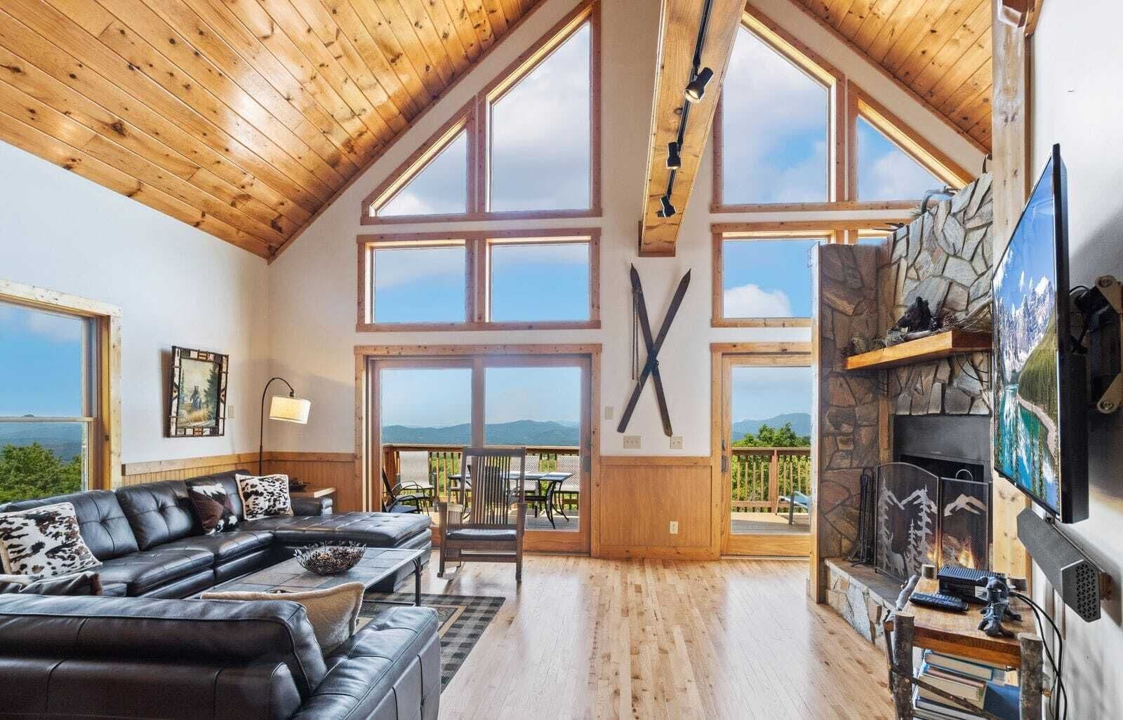 TV, fireplace, DVD player, ping pong