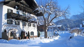 Façade de l’hébergement