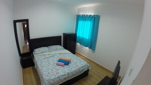 Economy Double Room | Iron/ironing board, free WiFi - Penthouse in Eilat with the Sea View (Eilat)