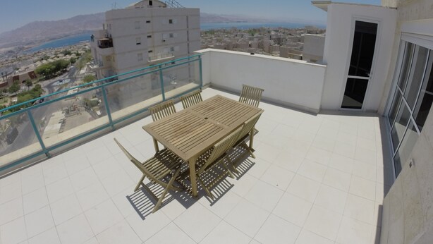 View from property - Penthouse in Eilat with the Sea View (Eilat)