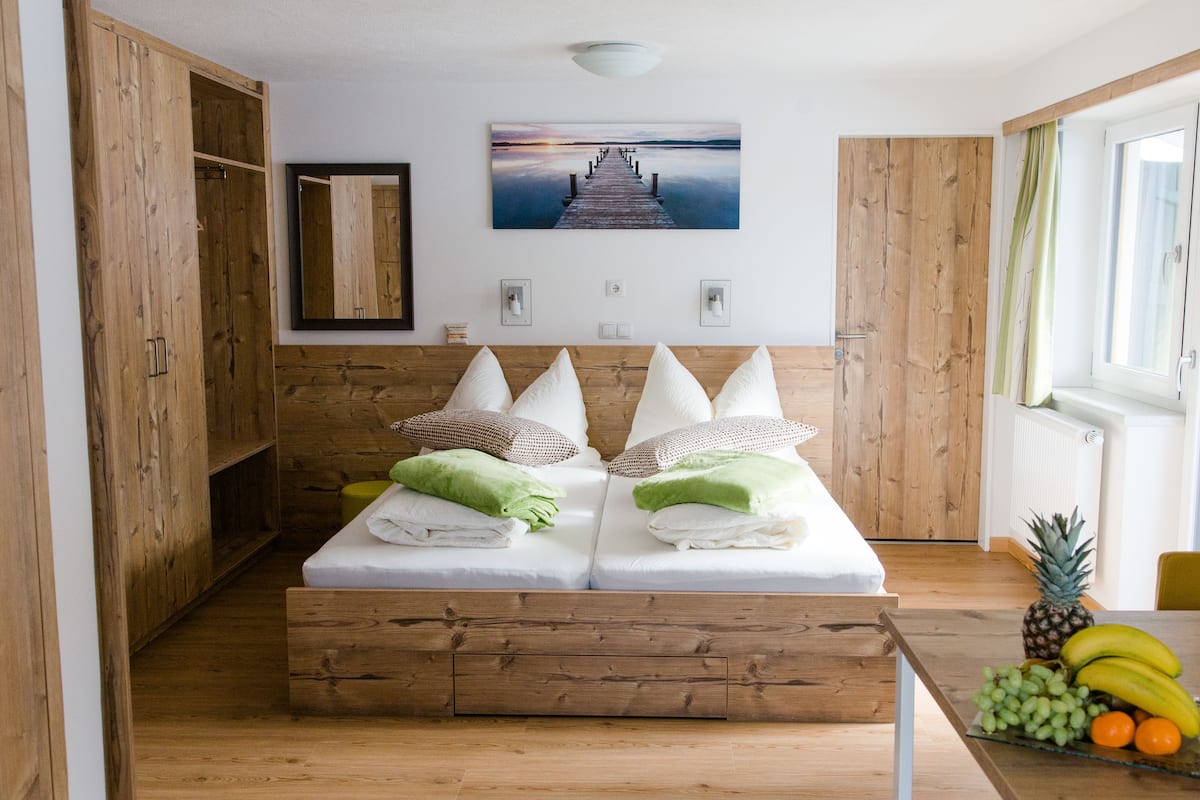 Studio Apartment Sudtirol | Odada kasa, güneşlik/perde, ütü/ütü masası, ücretsiz beşik/çocuk yatağı