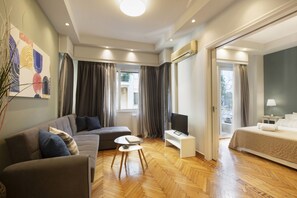 Appartement Premium, 1 chambre | 1 chambre, décoration personnalisée, ameublement personnalisé