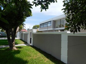 Fassade der Unterkunft