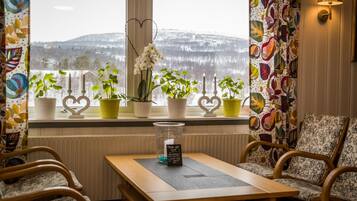 Sitteområde i lobbyen