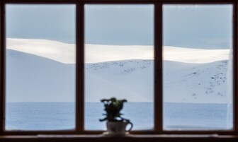 Vista para a montanha