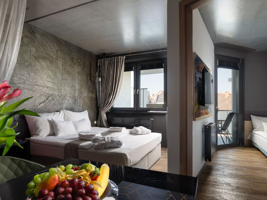 Superior 1bedroom apartman with jacuzzi | Premium bedding, individually decorated, individually furnished