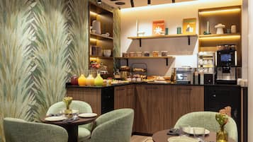 Daily buffet breakfast (EUR 20 per person)