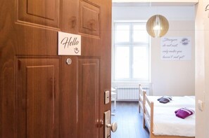 In-room safe, iron/ironing board, free WiFi, bed sheets - Roommates Hostel (Belgrade)