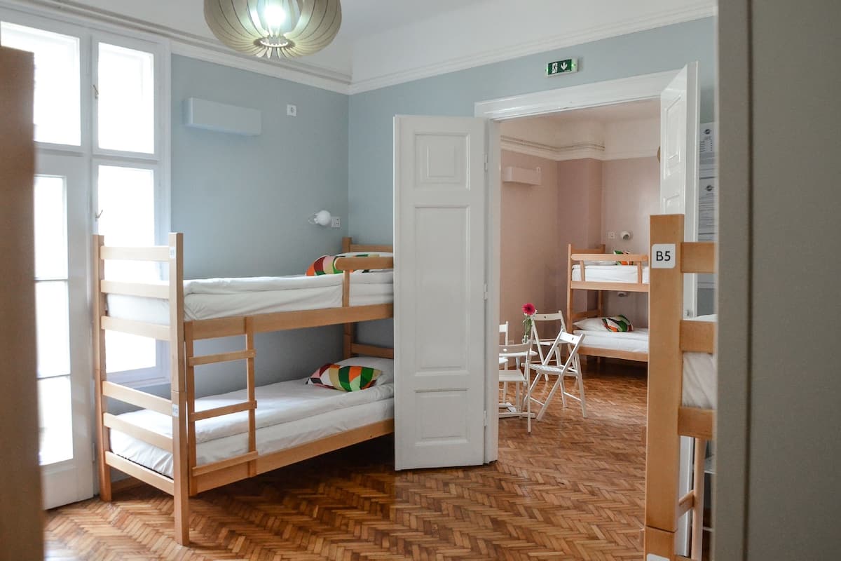 Bed in 10-Bed Shared Dormitory Room | In-room safe, iron/ironing board (on request), WiFi (free), bed sheets